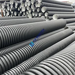 Труба пэ канализационная 500/427 SN6 гофрированная двухслойная