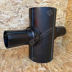 Крестовина ПНД 315х160 мм SDR11 редукционная сварная (компактная)